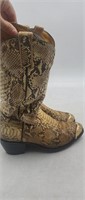 Tony Lama Unisex Real Alligator Boots Size 6.5D