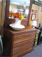 East Lake Antique Dresser with mirror