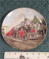 The Alton Limited Train Collectible Plate