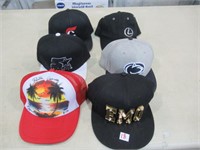 NEW Lot of 6 Hats