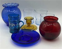 Assortment Of Colored Glass