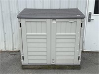 Suncast Outdoor Storage Cabinet.