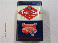 Penn Rad Collectible Can Advertising Lot