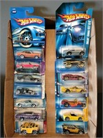 Flat of Hot Wheels