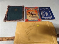 (3) VTG Ivory Snow Stamp Collectors Books