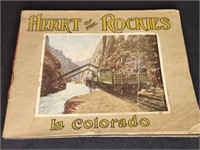 Heart of the Rockies Colorado Guide Book ca 1910