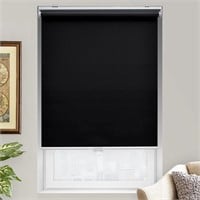 AOSKY Cordless Roller Shades  72x72  Black