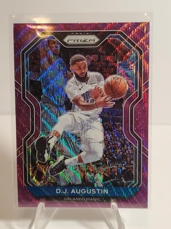 2020-21 Panini Prizm Purple Wave D.J. Augustin