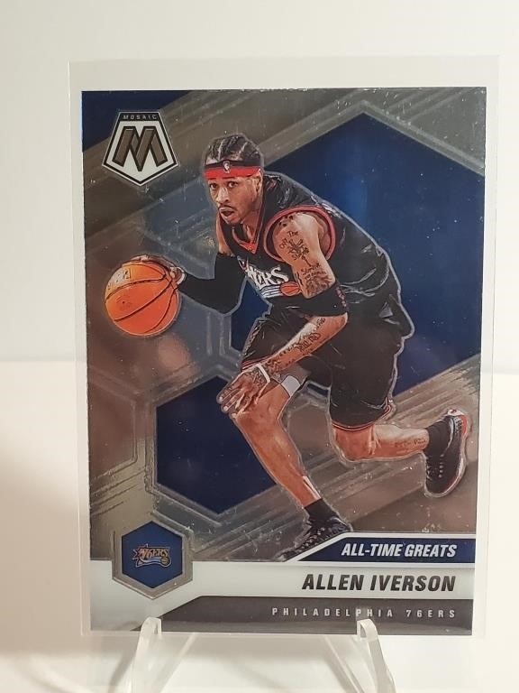 2020-21 Panini Mosaic All-Time Greats Allen Iverso