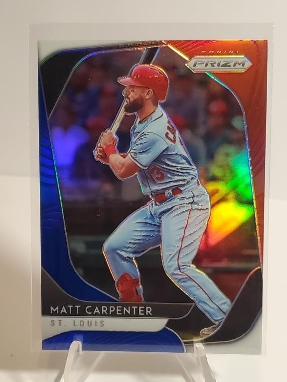 2020 Panini Prizm Red White Blue Prizm Matt Carpen