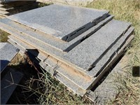 9x Slabs of Grey Granite