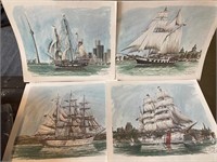 BEN BABELOWSKY, TALL SHIP PRINTS