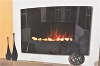 Prolectrix Balmoral Electric Fireplace Black Arch