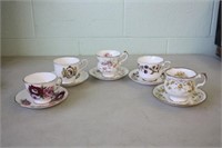 5 Cups & Saucers Including Paragon