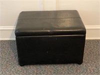 Padded storage box 24”x19”x15 1/2”, has a couple