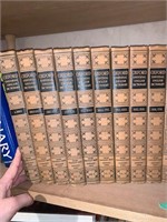 1937 10 vol. Oxford Dictionary Set