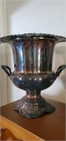Baroque by Wallace silver plated urn approx 10