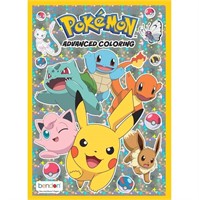 OF4530  Pokemon 40 Page Advanced Coloring Book, Pa