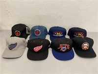 8 Vintage Snap Back Hats