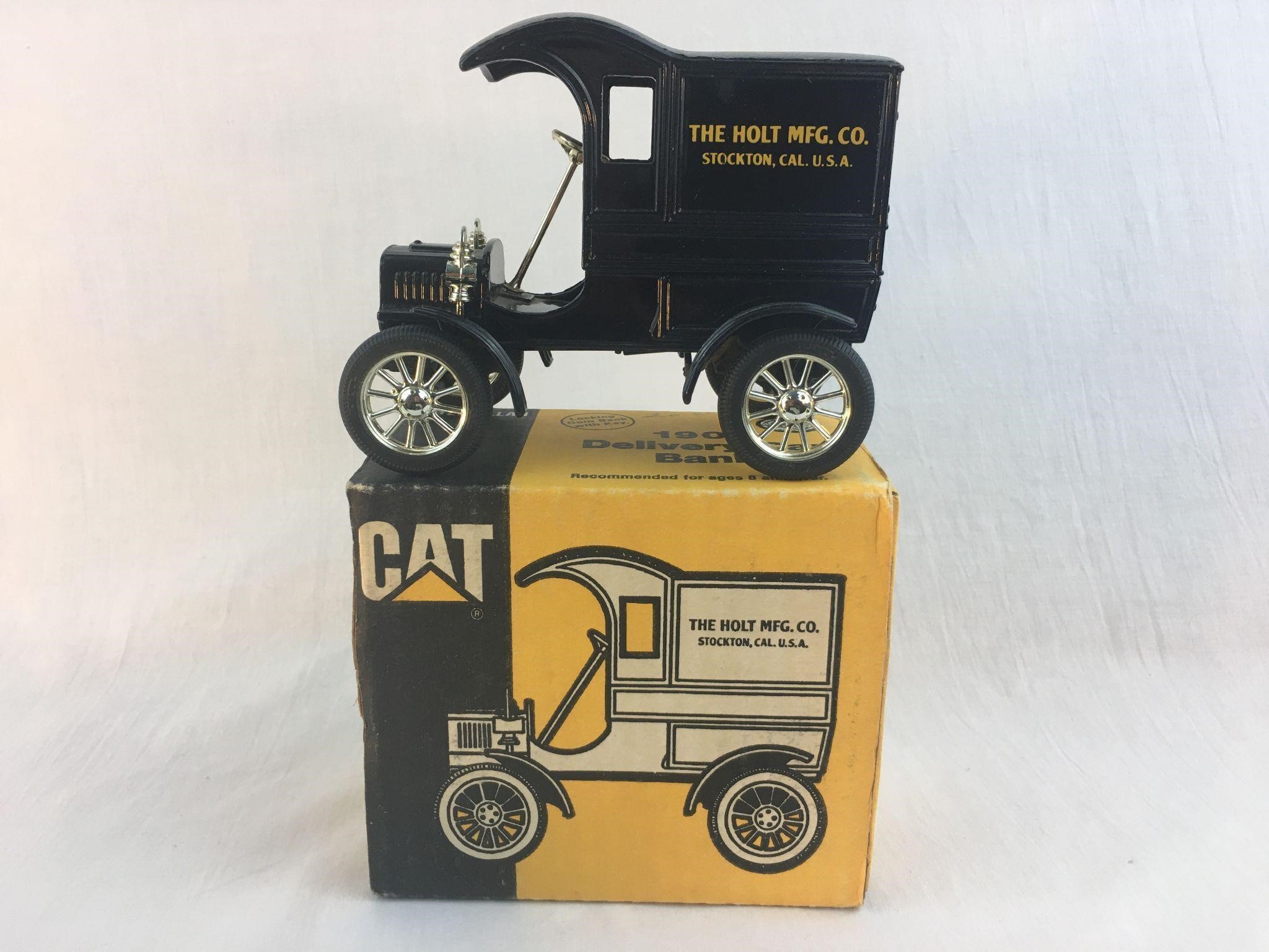 1905 Cat Delivery Truck Die Cast Bank
