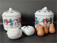 Germaine Monteil Lidded Canisters
