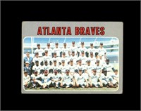 1970 Topps #472 Atlanta Braves TC VG to VG-EX+