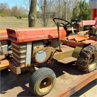 MASSEY FERGUSON 10 WITH ROTO TILLER-AS IS