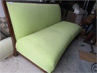 Wood Framed Upholstered Couch