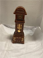 1970 grandfather clock decanter