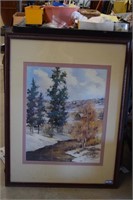 Framed Landscape Print