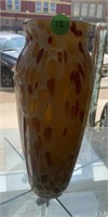 Art Glass Vase 15" tall