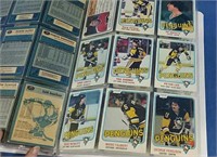 1981-1982 OPC Hockey card binder