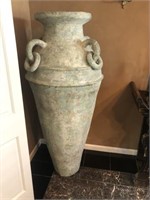 Lg Pottery Floor Vase 61" h and 26" dia