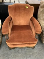 RUST COLORED CHAIR (MATCHES COUCH)