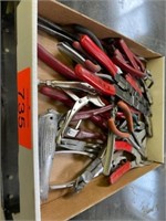Assortment of Pliers and Snap Ring Pliers