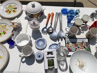Table Glassware Flatware Kitchenware Lot