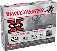 Winchester Ammo X20RSM5 Super X  20 Gauge 2.75 34