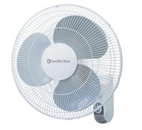 Comfort Zone 16 in. 3-Speed Wall-Mount Fan