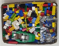 TRAY FULL OF LEGO