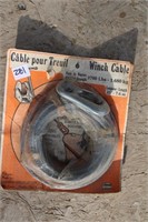 Winch Cable / New