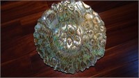 Large Art Glass Bowl 16"