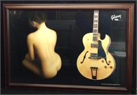 Gibson Pure ‘’are You Man Enough’’ Framed Poster