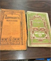 Antique London magazines, Belgravia January 1882,