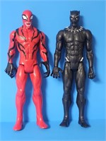 THE BLACK PANTHER AND TITAN FIGURINES