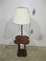 End Table Floor Lamp