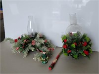 CHRISTMAS PINE CONES AND DECORATIONS