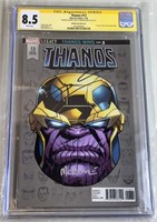 CGC 8.5 Signature Series Thanos #13 2018