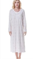 Keyocean Elegant Women Nightgowns, Soft 100%