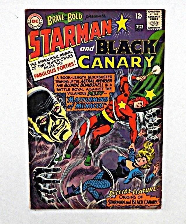 DC THE BRAVE AND THE BOLD STARMAN AND BLACK CANARY