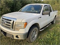 2010 F150 TRUCK, SUPERCAB , WHITE,